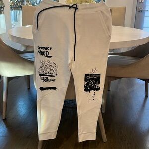 Men’s Zara graffiti joggers